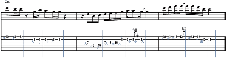 9thから始まるフレーズ