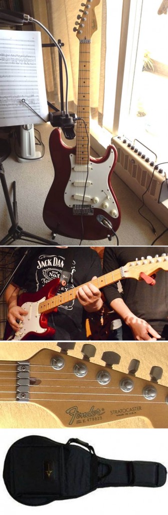 ◆楽器盗難情報◆Fender USA Stratocaster 赤 / 千葉県市川市