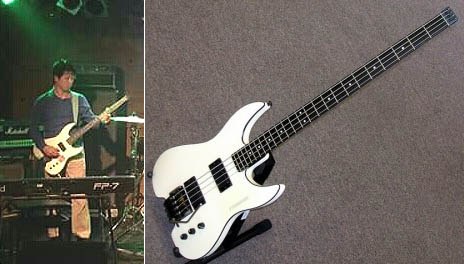 ◆楽器盗難情報◆Steinberger XM-2 白 ヘッドレスベース / 新宿区~渋谷区