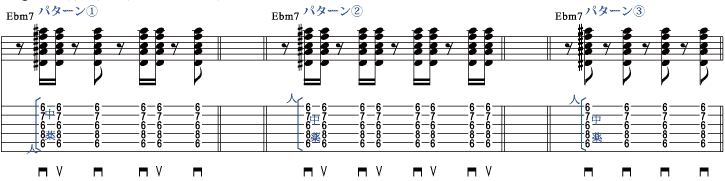 レゲエパターン