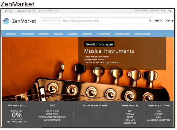 Click the banner below or the URL https://zenmarket.jp/en/ for visiting ZenMarket.