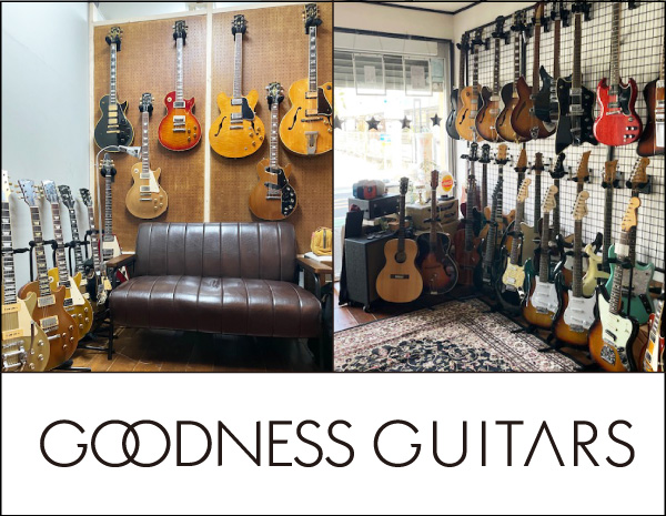 GOODNESS GUITARS THE REAL SHOP MAN CAVE / 埼玉県上尾市