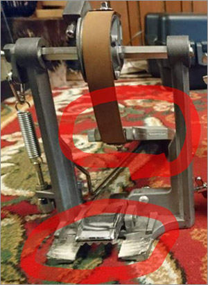 ◆楽器盗難情報◆ Gretsch GAS-0514-VC (スネア) / YAMAHA FP720 (ペダル)｜東京都新宿区