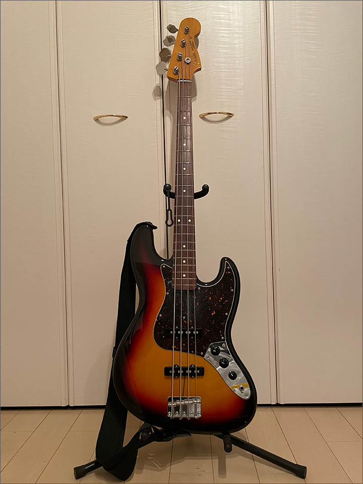◆楽器盗難情報◆ Fender Japan Exclusive Classic 60s Jazz Bass / 3TS (ベース)｜東京都JR山手線車内