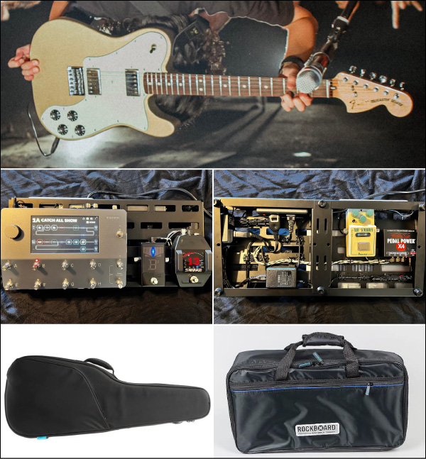 ◆楽器盗難情報◆ Fender Chris Shiflett Telecaster Deluxe (エレキギター) / Ibanez製ギグバッグ｜東京都世田谷区